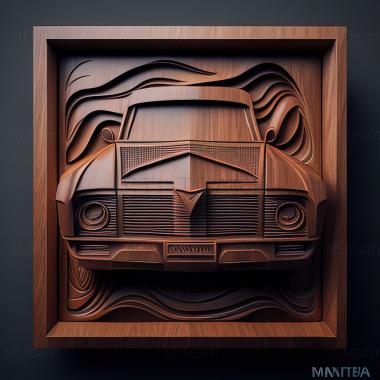 3D модель Nissan Pintara (STL)